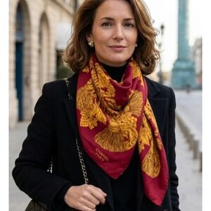 🤑24hPromo🤑CHANEL Silk Scarf